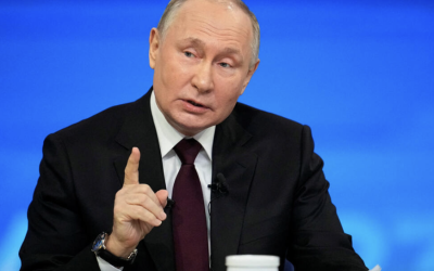 VLADIMIR PUTIN NO DESCARTA TRABAJAR CON UCRANIA EN UN POSIBLE TRATADO DE PAZ
